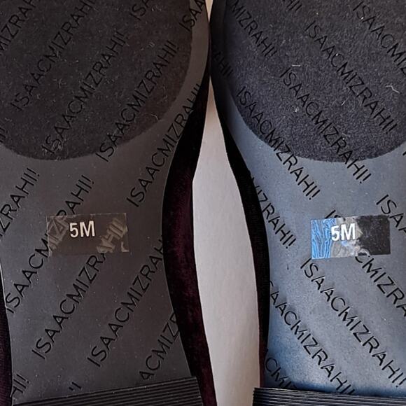 NWB Isaac Mizrahi Live! Velvet Loafers Ornament Detail Vivid Plum Women Size 5 M - Picture 10 of 14